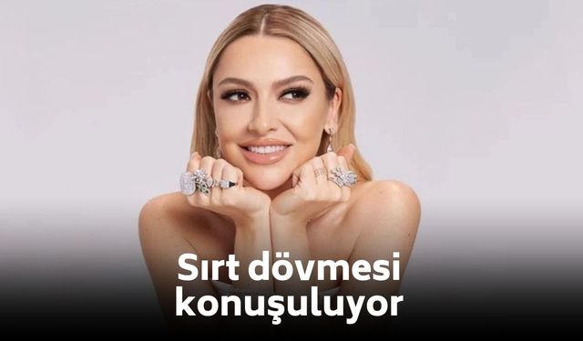 Hadise'nin sırt dövmesi gündemi ele geçirdi!
