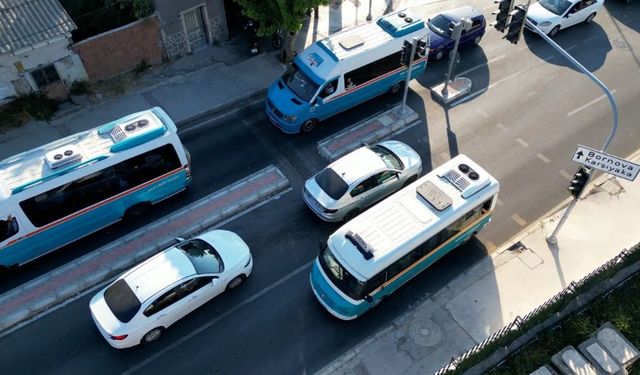 İzmir trafiğine havadan kontrol! Zabıta ekipleri anında cezayı kesti