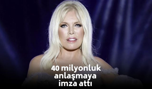 Ajda Pekkan’dan milyonluk anlaşma!