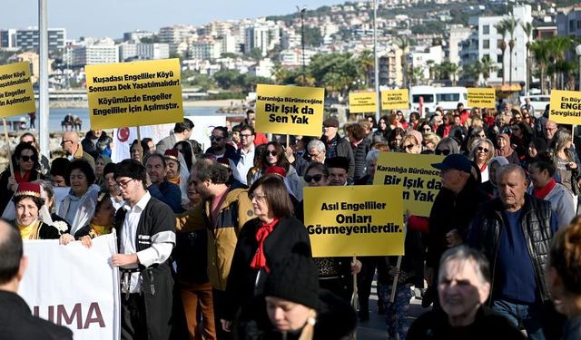 Aydın Kuşadası’nda 3 Aralık Engelliler Günü'nde duyarlılık mesajları yükseldi!