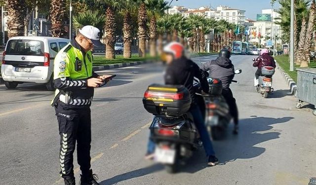 Manisa’da trafikte sert önlem! 7 bin 867 işlem yapıldı