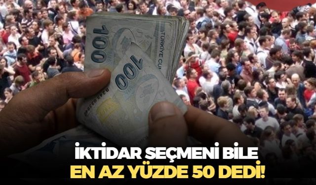 Metropoll araştırdı: AK Parti seçmeni bile asgari ücrete en az yüzde 50 zam istiyor!