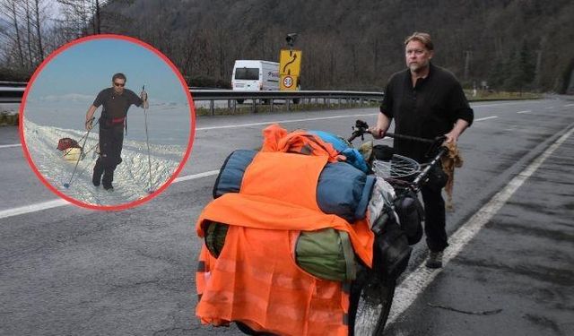 Modern Evliya Çelebi! İngiliz  Karl Bushby, dünya turuna son noktayı koymaya hazırlanıyor