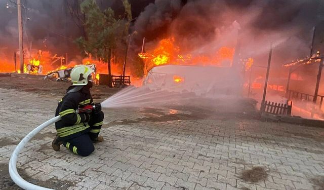 Muğla Fethiye'de yangın paniği! Sıçrayarak büyüdü