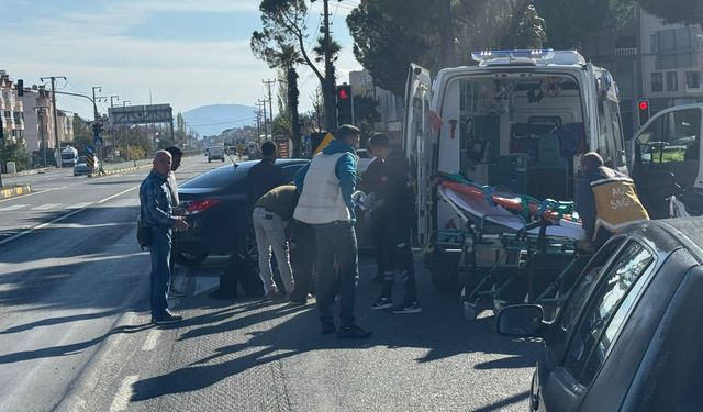 Onarılmayan yol kazaya davetiye çıkardı: 1 yaralı