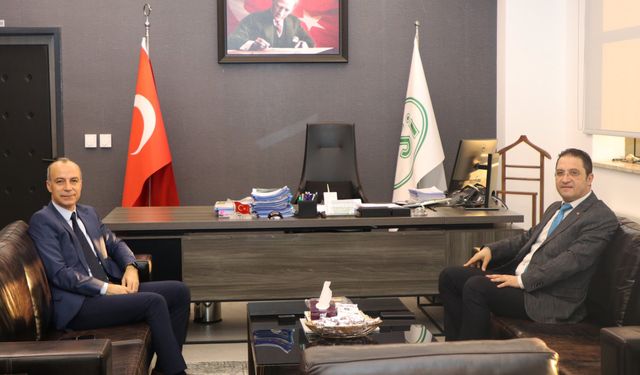 Basın İlan Kurumu İzmir Bölge Müdürü Başeğmez'den DSİ 2. Bölge Müdürü Bilgi'ye ziyaret!