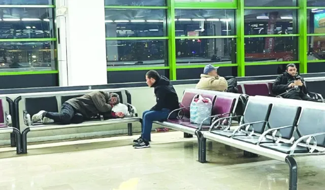 Başkentte vatandaşlar otogarda yaşıyordu! Büyükşehir’den açıklama geldi