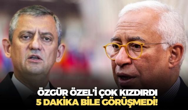 CHP lideri Özgür Özel'den Avrupa'nın kalbinde Avrupa'ya sitem! Benimle 5 dakika bile görüşmüyor!