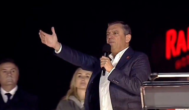 Özgür Özel: "Türkiye'ye eşitliği ve adaleti getireceğiz!"