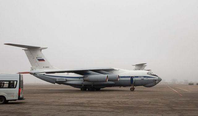 Rus ordusuna ait uçak düştü: Bölgeye ekipler sevk edildi!