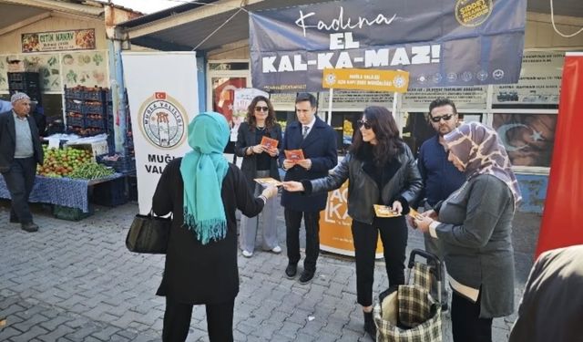 Şiddete karşı ortak duruş! Kamu kurumları sokakta birleşti