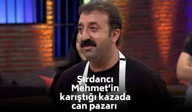 Şırdancı Mehmet’in karıştığı kazada kadın ağır yaralandı