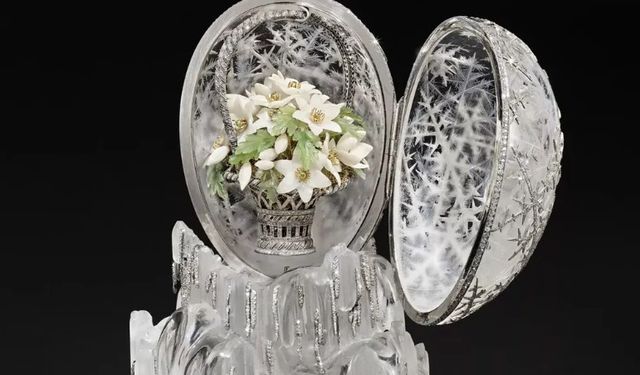 Çarlık Rusya'sının ihtişamlı günlerinden kalan Kış Yumurtası rekor fiyata satıldı