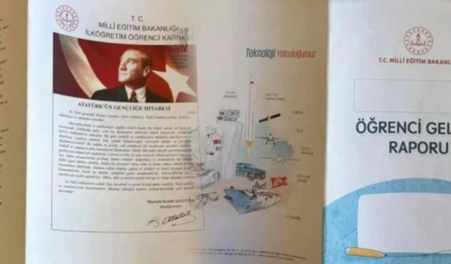 Atatürk karnelerden kaldırıldı mı? Bakan Tekin’den iddialara net yanıt!