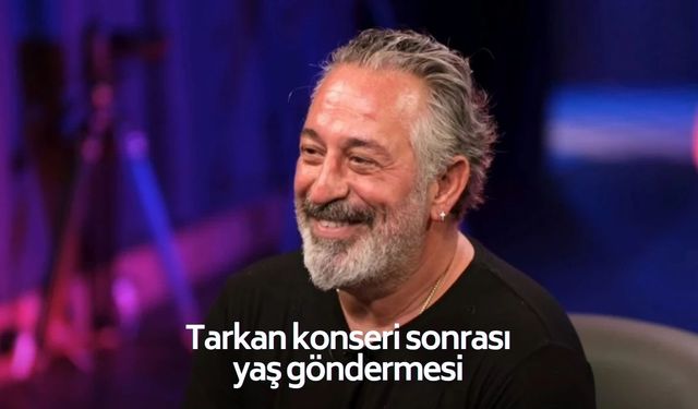 Cem Yılmaz'dan Tarkan konseri sonrası yaş göndermesi!