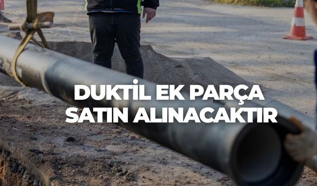 DUKTİL EK PARÇA SATIN ALINACAKTIR
