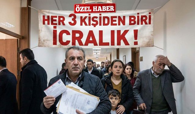 İcra dairelerindeki toplam dosya sayısı, 2026 yılı itibarıyla 24 milyonun üzerine çıktı! Her 3 kişiden biri icralık