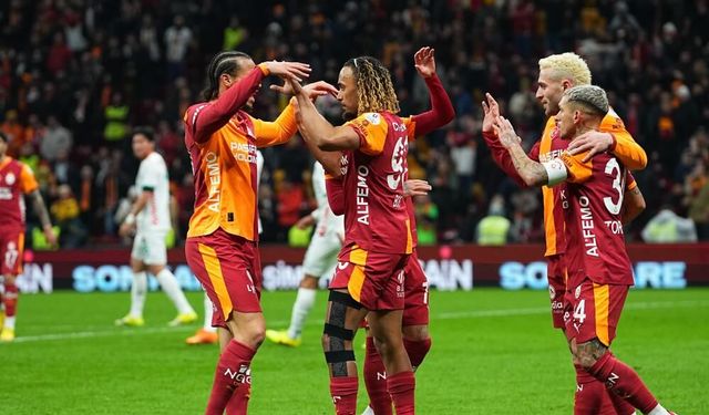 Galatasaray zirve takibini sürdürüyor! RAMS Park’ta aslan payı