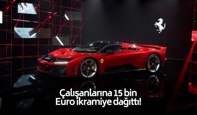 5 bin çalışana kişi başı 15 bin Euro ikramiye dağıttı!