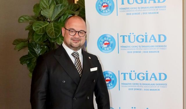 TÜGİAD Ege’de bayrak değişimi! Halil Duran adaylığını açıkladı