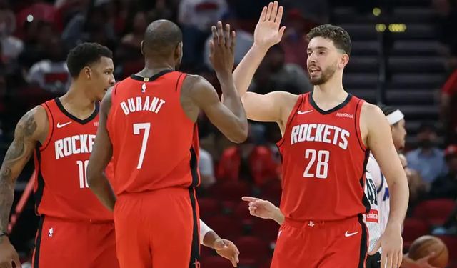 Houston, konuk ettiği Clippers'ı All Starları Alperen Şengün ve Kevin Durant'la aşmayı bildi