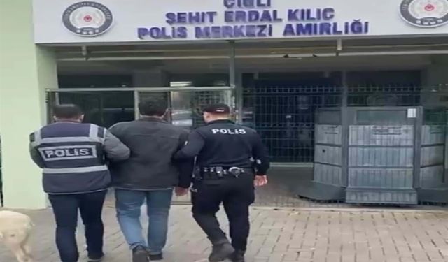 İzmir Çiğli’de 40 yıl 10 ay hapis cezası bulunan firari yakalandı