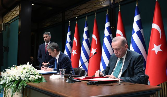 Erdoğan ve Miçotakis'ten ortak imza: İzmir-Selanik seferlerinde yeni dönem!