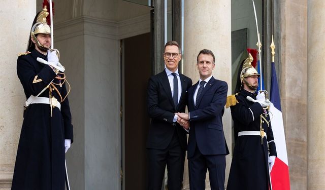 Macron ve Stubb Paris’te buluştu: Fransa–Finlandiya stratejik ortaklığı güçleniyor