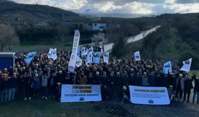 İzmir Kınık’ta Polyak Kömür Madeni’nde eylem sürüyor: Bağımsız Maden-İş yöneticileri gözaltına alındı