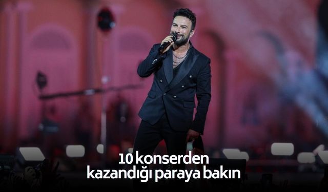 Tarkan'ın konserlerden kazandığı para şoke etti!