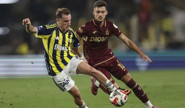 Trabzonspor-Fenerbahçe maçı ne zaman, saat kaçta ve hangi kanalda?