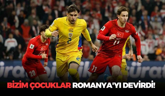 Bizim Çocuklar Romanya'yı devirdi!