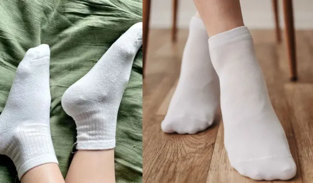 Beyaz çorap takıntısı olanları mutlu edecek formül: Dakikalar içinde inci gibi yapıyor