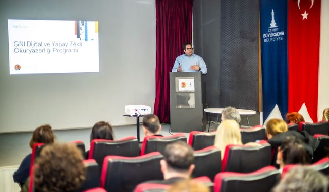 İGC ve Google'dan İzmir basın mensuplarına yapay zeka ile habercilik eğitimi