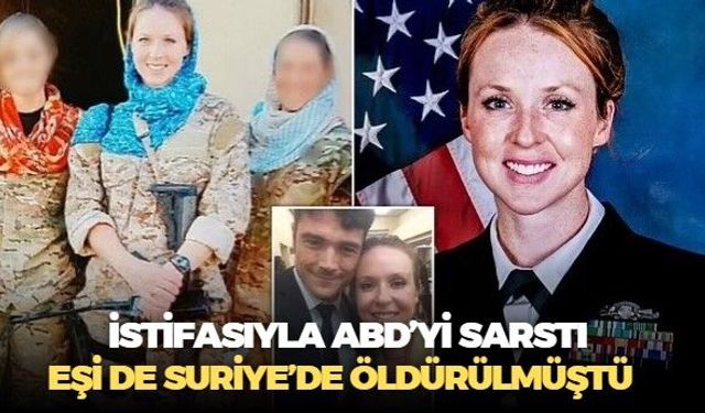 ABD'yi sarsan istifanın ardından aşk hikayesi çıktı! Joe Kent'in asker eşi YPG saflarında savaşırken öldürülmüştü