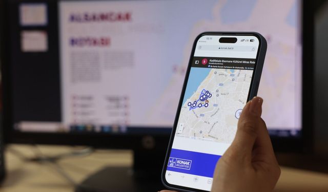 Konak’ta bir tıkla geçmişe yolculuk: Üç rota, tek uygulama!