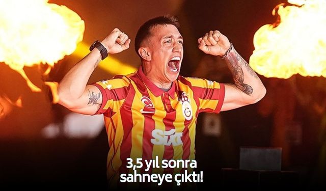 3,5 yıl sonra sahneye çıktı! Muslera’dan kritik performans