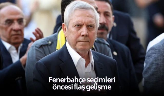 Fenerbahçe seçimleri öncesi flaş gelişme: Aziz Yıldırım kararını duyurdu