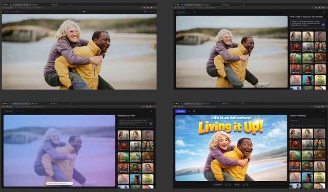 OneDrive'a yapay zeka destekli AI Restyle özelliği geldi! Fotoğraflarınız saniyeler içinde dönüşüyor