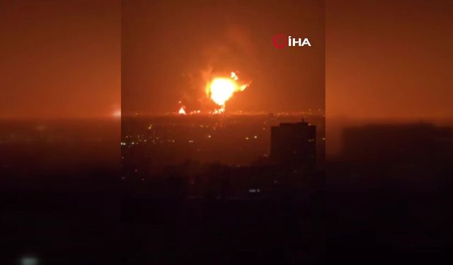 Tahran’da petrol rafinerisine hava saldırısı