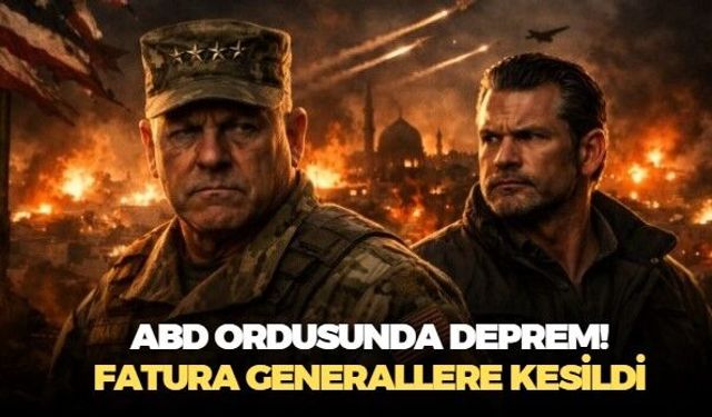 ABD faturayı generallere kesti! Komuta kademesinde bir düzineden fazla üst düzey isim görevden alındı