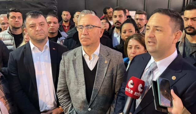 CHP'li Vekil Tanal ve Akdoğan'dan Eşki soruşturmasına Adliye önünde yakın takip!  İçeriye alınmadılar!