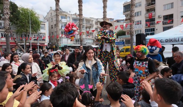 Dikili'de bir haftadır 23 Nisan kutlamaları sürüyor! Bugün final yapılacak