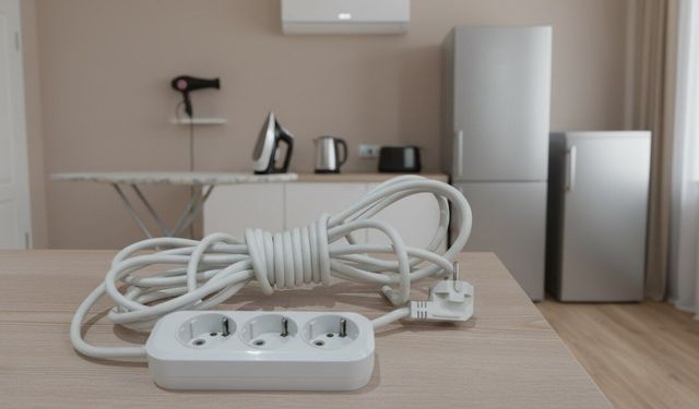 Evde gizli tehlike: Bu 5 cihazı uzatma kablosuna takanlar dikkat!