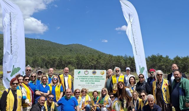 “Yeşil Adım” projesiyle binlerce fidan toprakla buluştu!