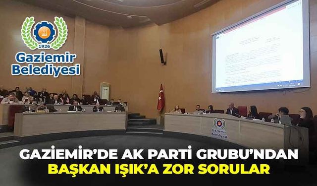Faaliyet raporu Gaziemir’de tansiyonu yükseltti: AK Parti’den, Başkan Işık’a zor sorular!