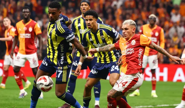 SON DAKİKA Derbide gülen taraf 3 golle Galatasaray!