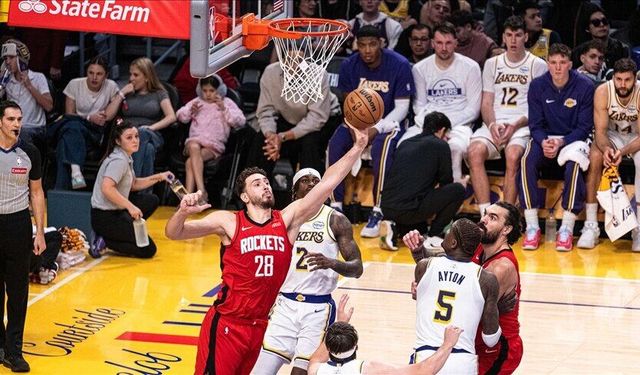 Alperen Şengün ve Houston Rockets'ın yüzü gülmüyor! Lakers'dan ikinci darbe