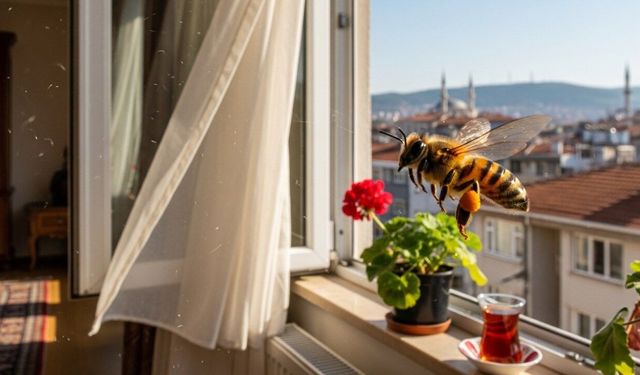 Şehirde oturanlar dikkat: Evinize arı giriyorsa 3 olumlu mesaj taşıyor