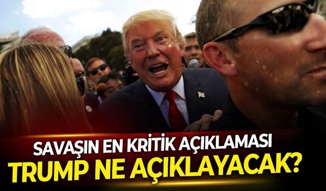 Trump ne açıklayacak? Beyaz Saray, Türkiye saatiyle Perşembe 04.00'te Trump'ın ulusa sesleneceğini duyurdu